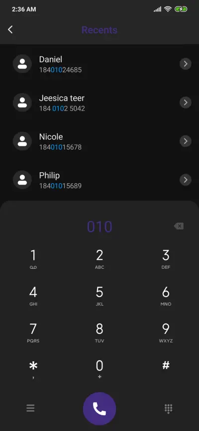 Purple Flower - Dark_3MDS - Screenshot 6