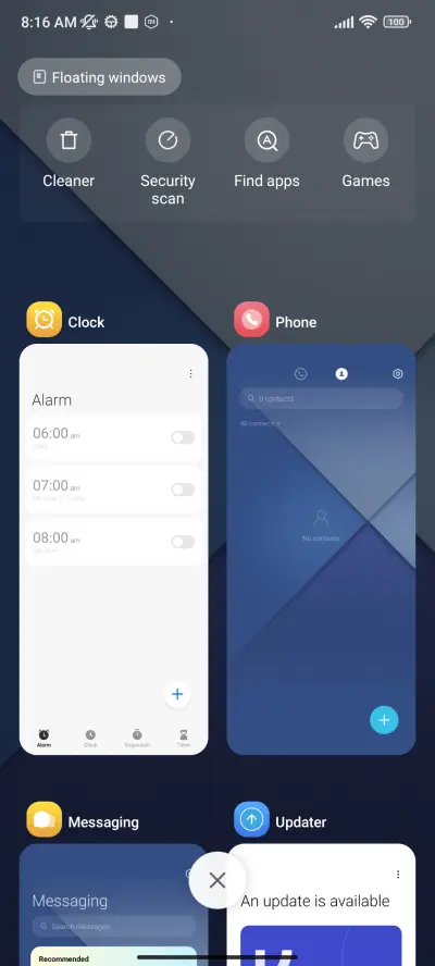 Layered Azure - Screenshot 4