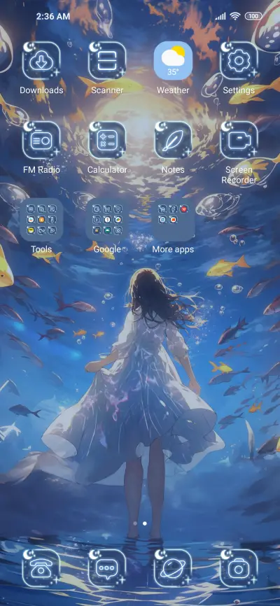 Undersea Star Sky - Screenshot 4