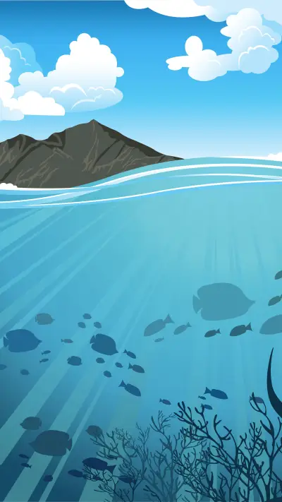 Minimalist natural background