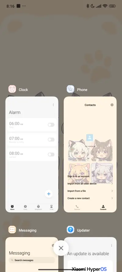 Cat Girl Four Grid - Screenshot 5