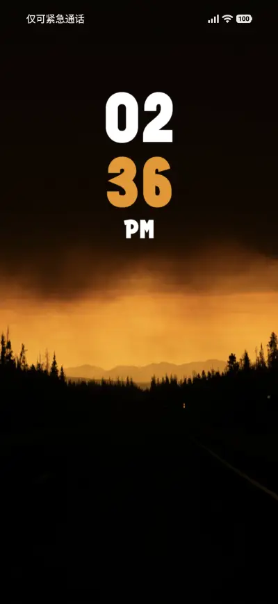 Dark mountain THEME for Xiaomi MIUI HyperOS