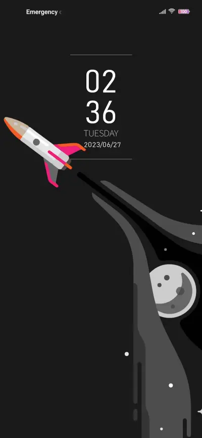 Flying rocket - Screenshot 1