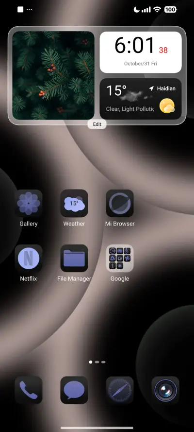 Blue color - Screenshot 2