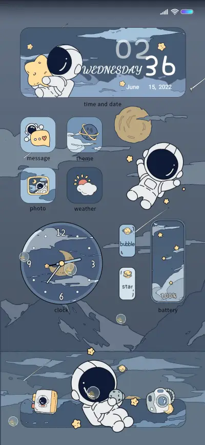 Space travel diary - Screenshot 1