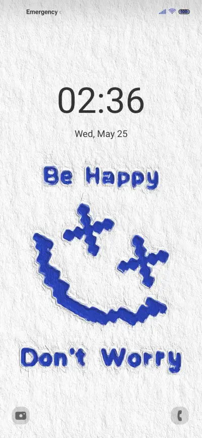 Pixel smiling face - Screenshot 1