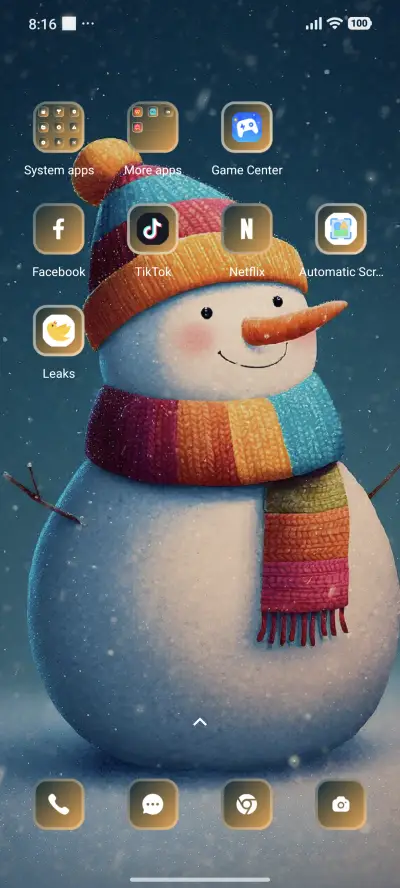 Snow man - Screenshot 3