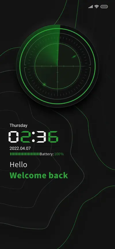 Green Code Radar - Screenshot 2