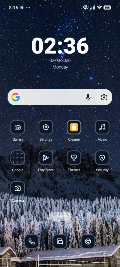 Starry Sky - Screenshot 2