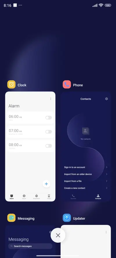 Blue Shadow Mirror - Screenshot 4