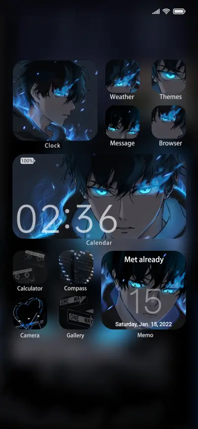 flame of the pupil THEME for Xiaomi MIUI HyperOS