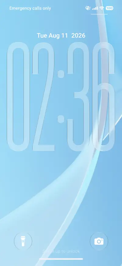 Blue Glass VK THEME for Xiaomi MIUI HyperOS