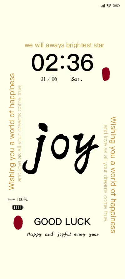 joy THEME for Xiaomi MIUI HyperOS