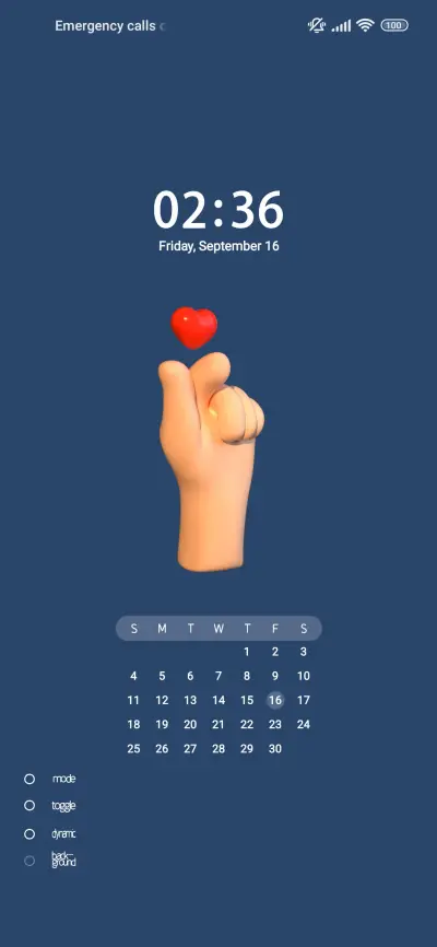 finger heart - Screenshot 1