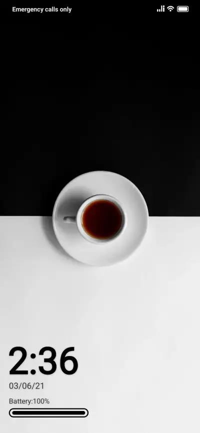 Coffee to go v12 THEME for Xiaomi MIUI HyperOS