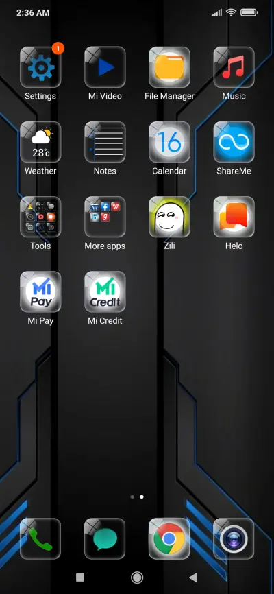 dark blue - Screenshot 3