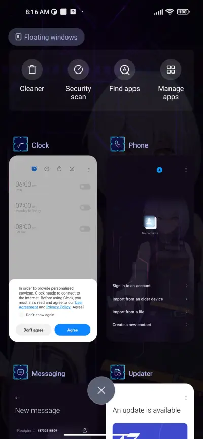 Touch dual mode - Screenshot 4