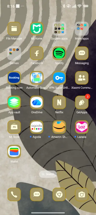 abstract leaves - Screenshot 3