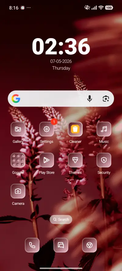 Pink Flowers - Screenshot 2