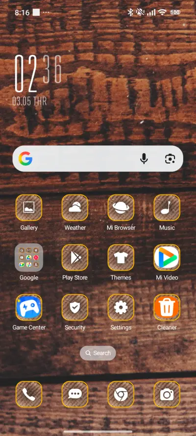 wooden pad - Screenshot 2