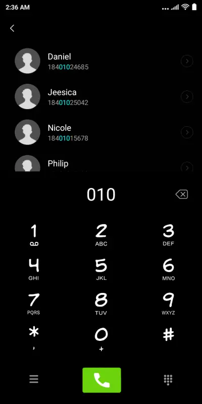 Black Amoled V10 - Screenshot 6