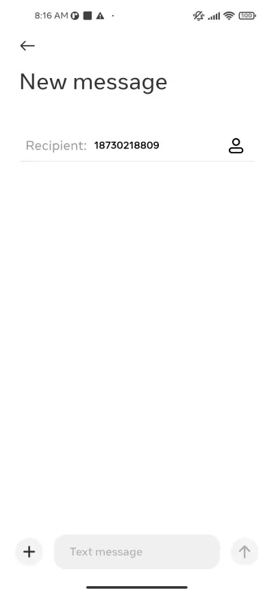 Optimistic Text - Screenshot 3