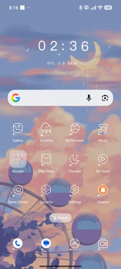 Moon clouds - Screenshot 2