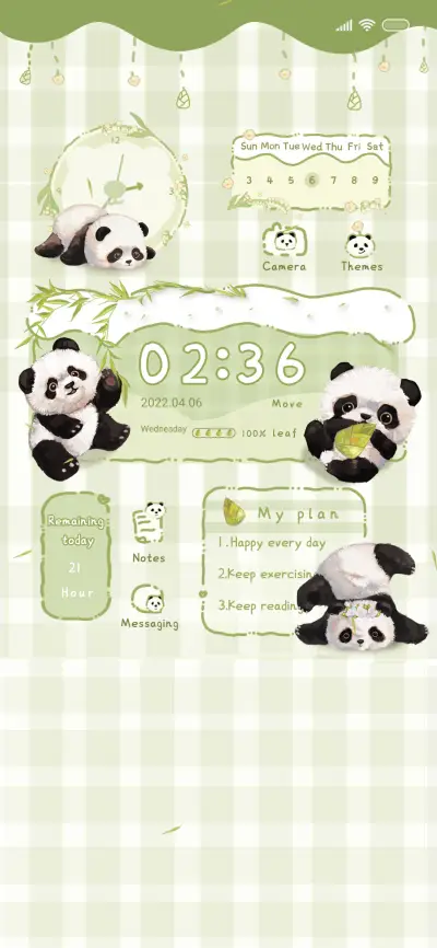 cute panda - Screenshot 2