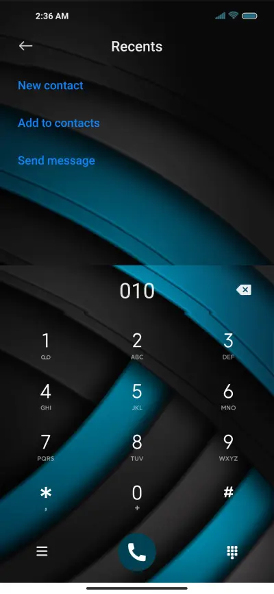 Simple blue black - Screenshot 6