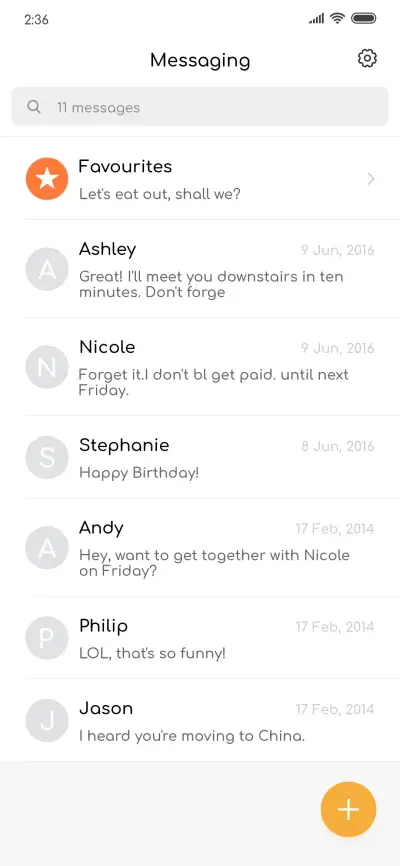 Comfortaa - Screenshot 2