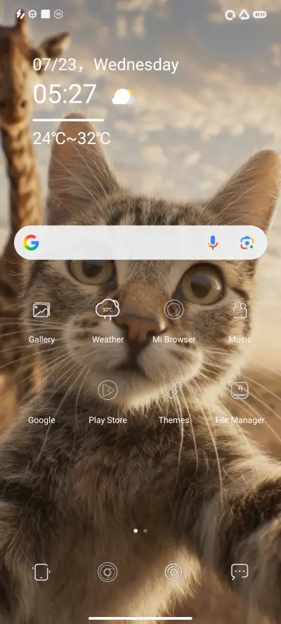 Cat and giraffe - Screenshot 3