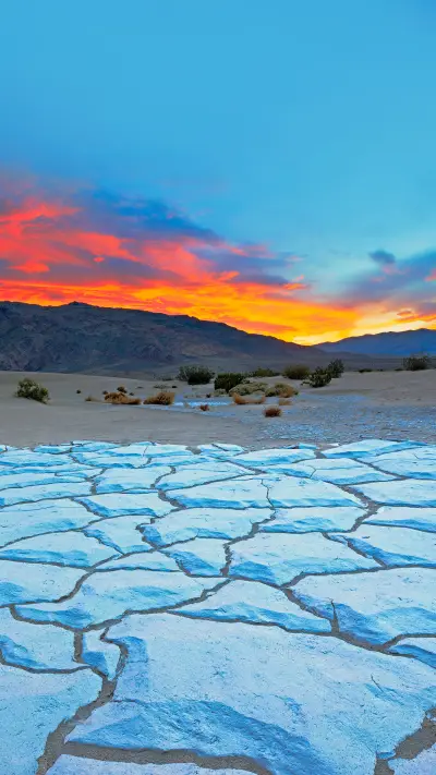 Sunset from Mesquite Flat Sand Dunes