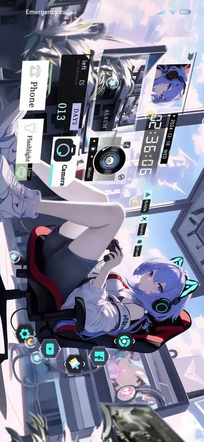 Esports Cat Girl - Screenshot 2