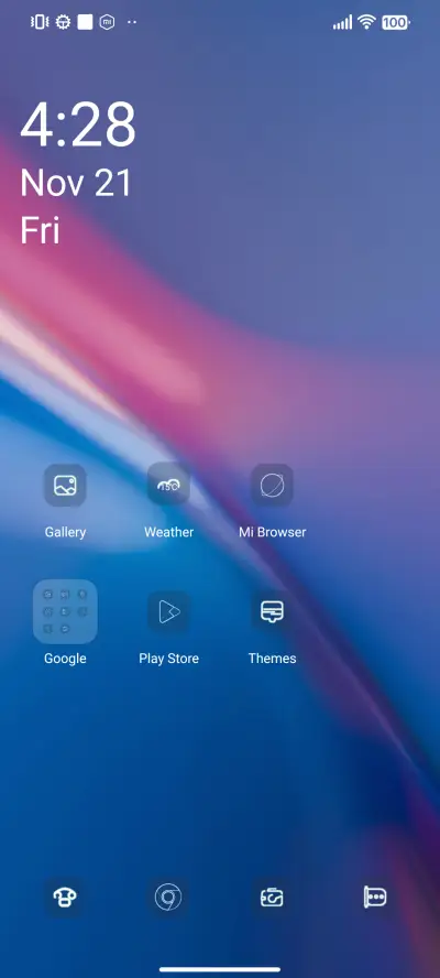 bleufall - Screenshot 2