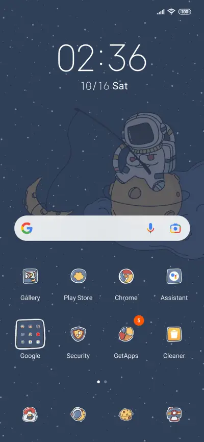 Cute astronaut - Screenshot 2