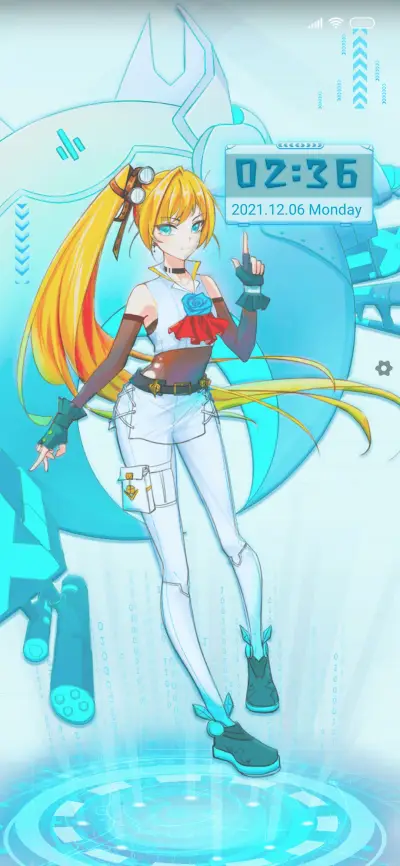 Mechanical girl - Screenshot 1