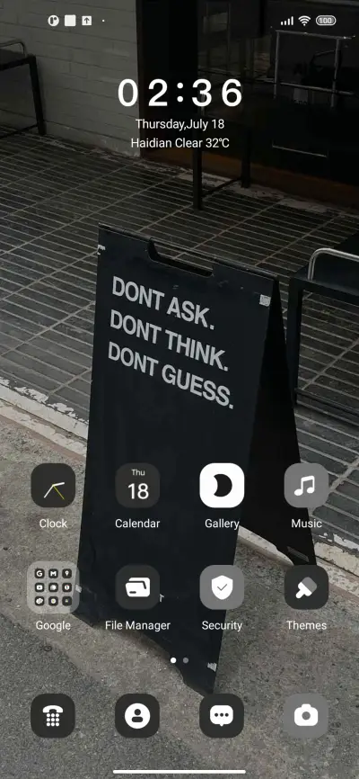 Slow life widget - Screenshot 2