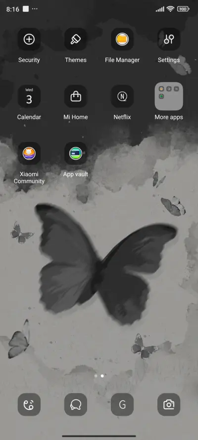 ink wash butterfly - Screenshot 3