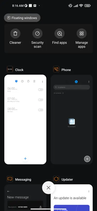 Glow clock - Screenshot 4