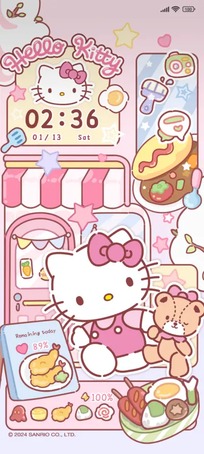 Hello Kitty cook - Screenshot 1