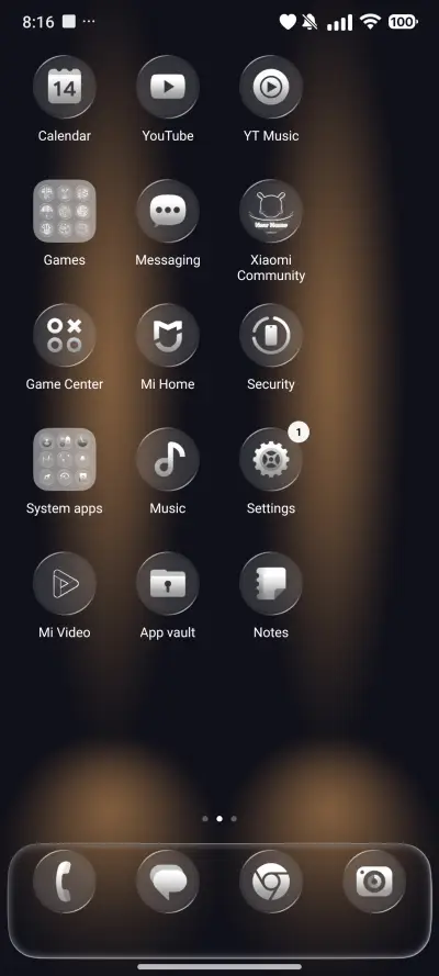 Round Glass 8V - Screenshot 4