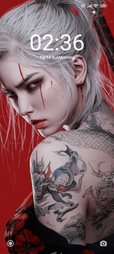 Scarlet Samurai THEME for Xiaomi MIUI HyperOS