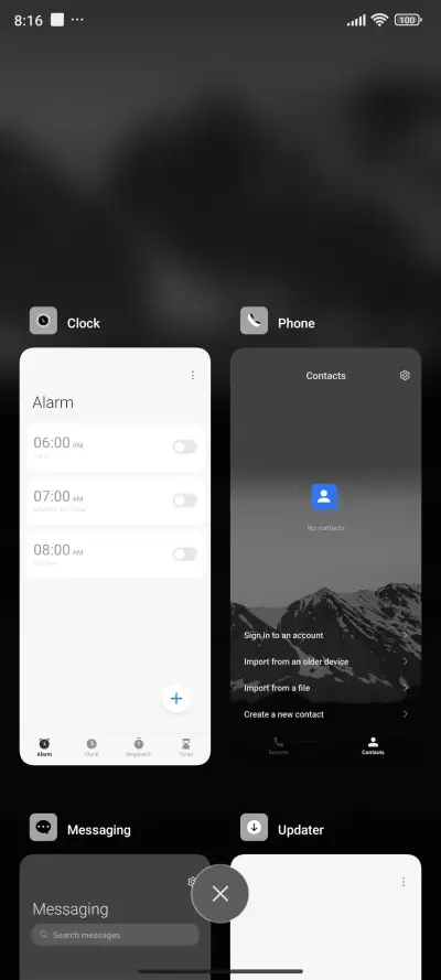 Mountains black - Screenshot 4
