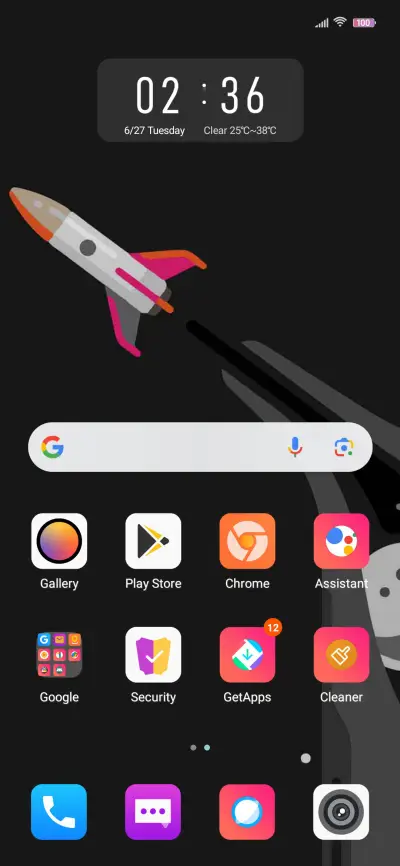 Flying rocket - Screenshot 2