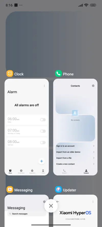 Light Blue White - Screenshot 4