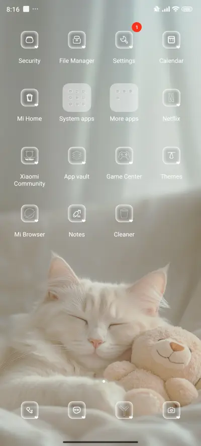 White big cat - Screenshot 3