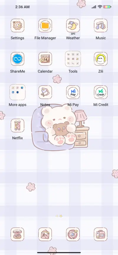 Purple rabbit bear - Screenshot 3