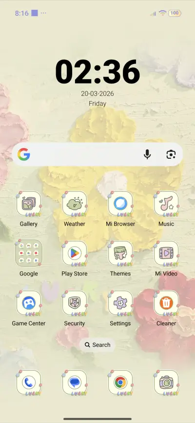 Canvas flower - Screenshot 2