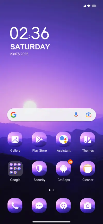 Gradient Mountains - Screenshot 2