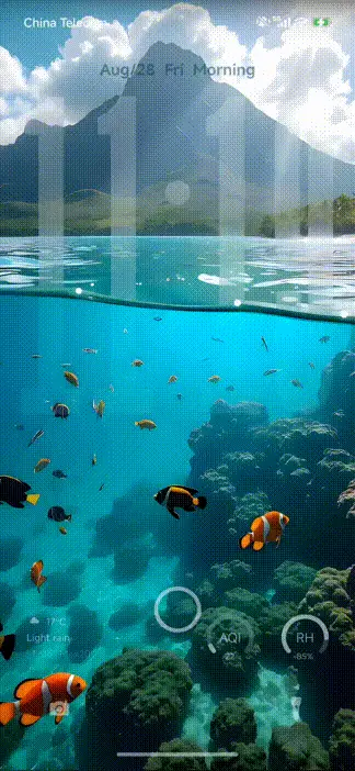 Transparent OS THEME for Xiaomi MIUI HyperOS